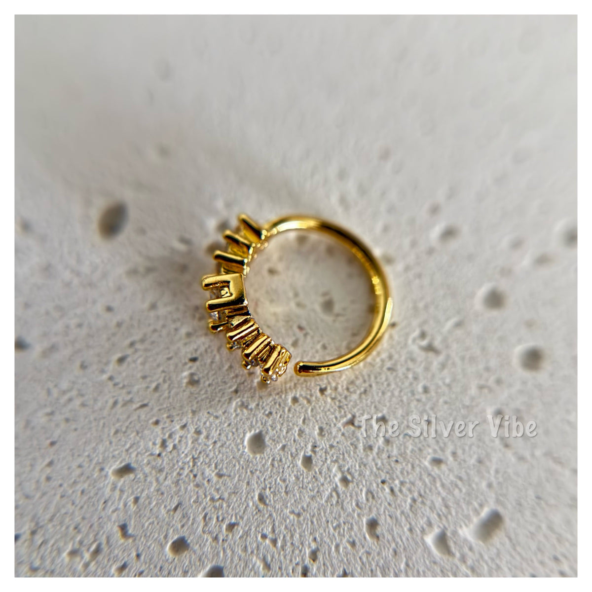 Glowbound Nosering -Antitarnish size adjustable ring