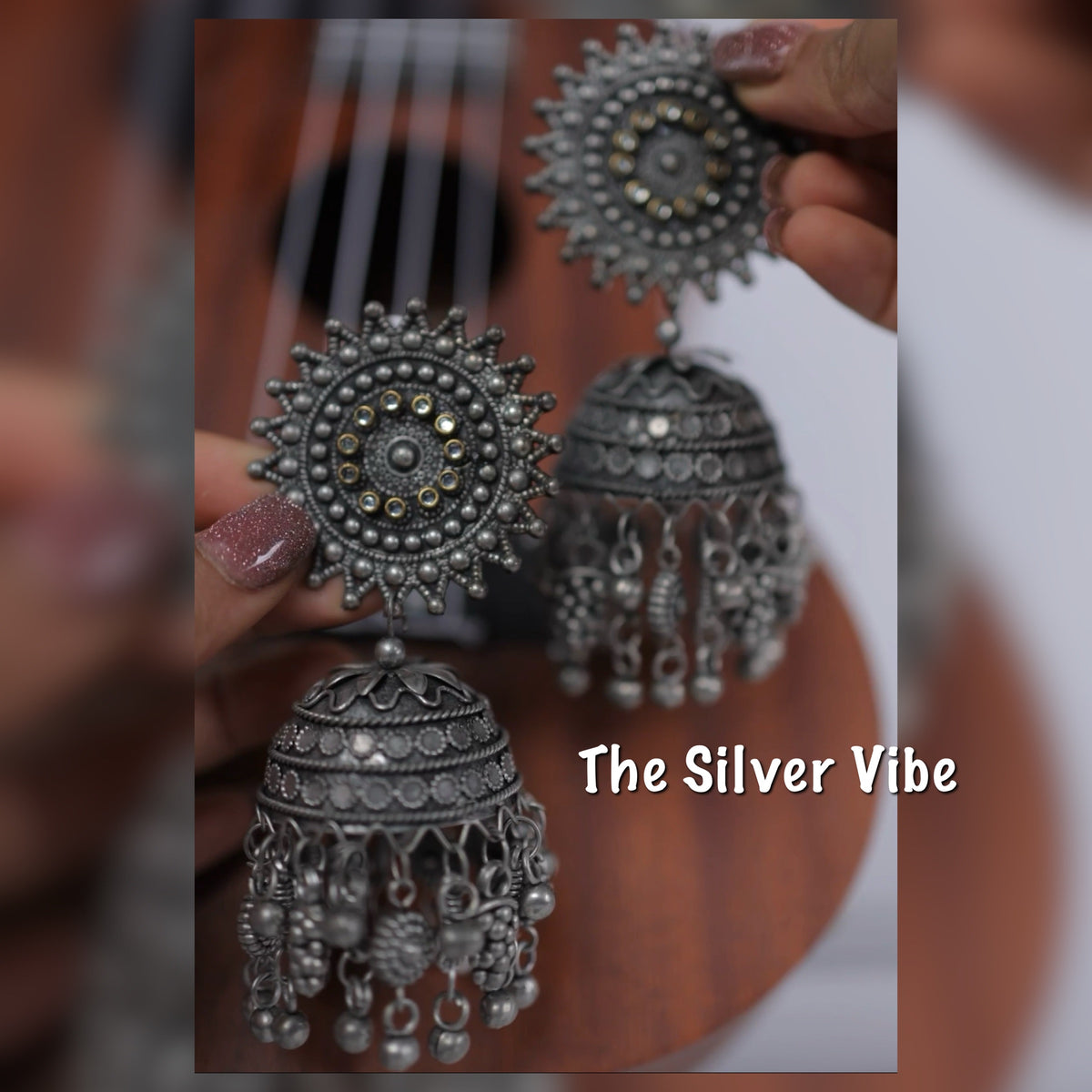 Dual toned premium Jumka TSV121