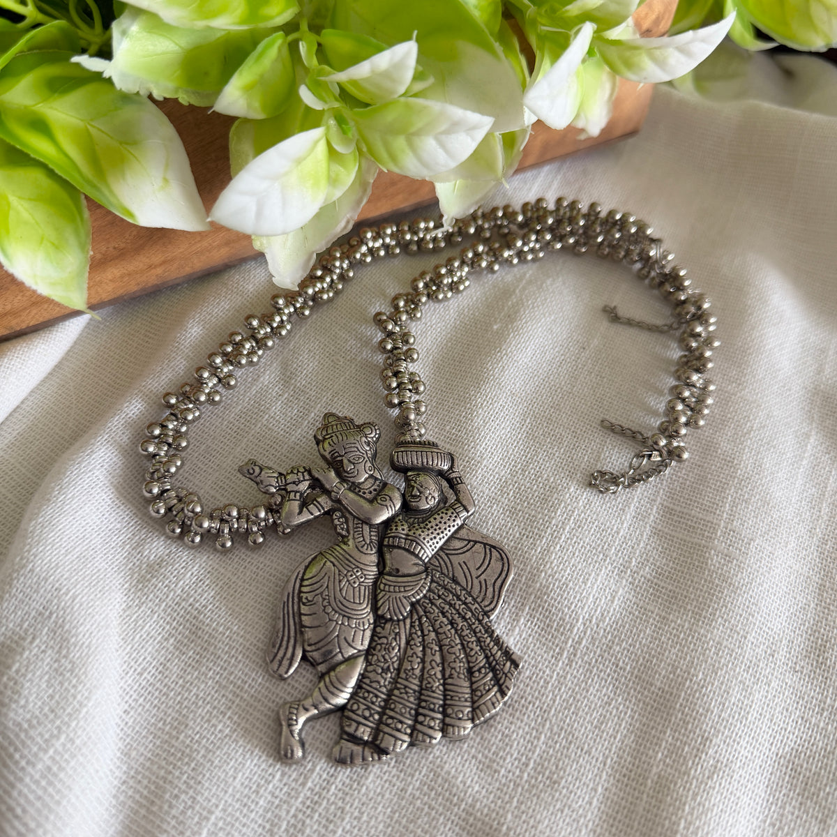 Radha krishna long necklace tsv1057
