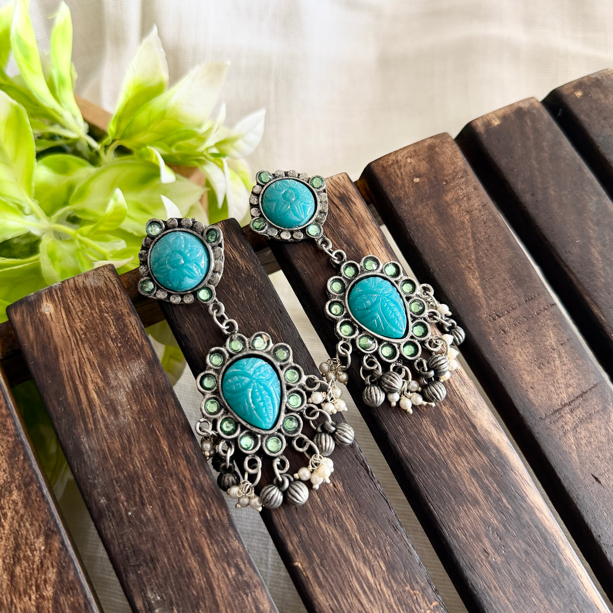 Turquoise stone Earrings TSV971