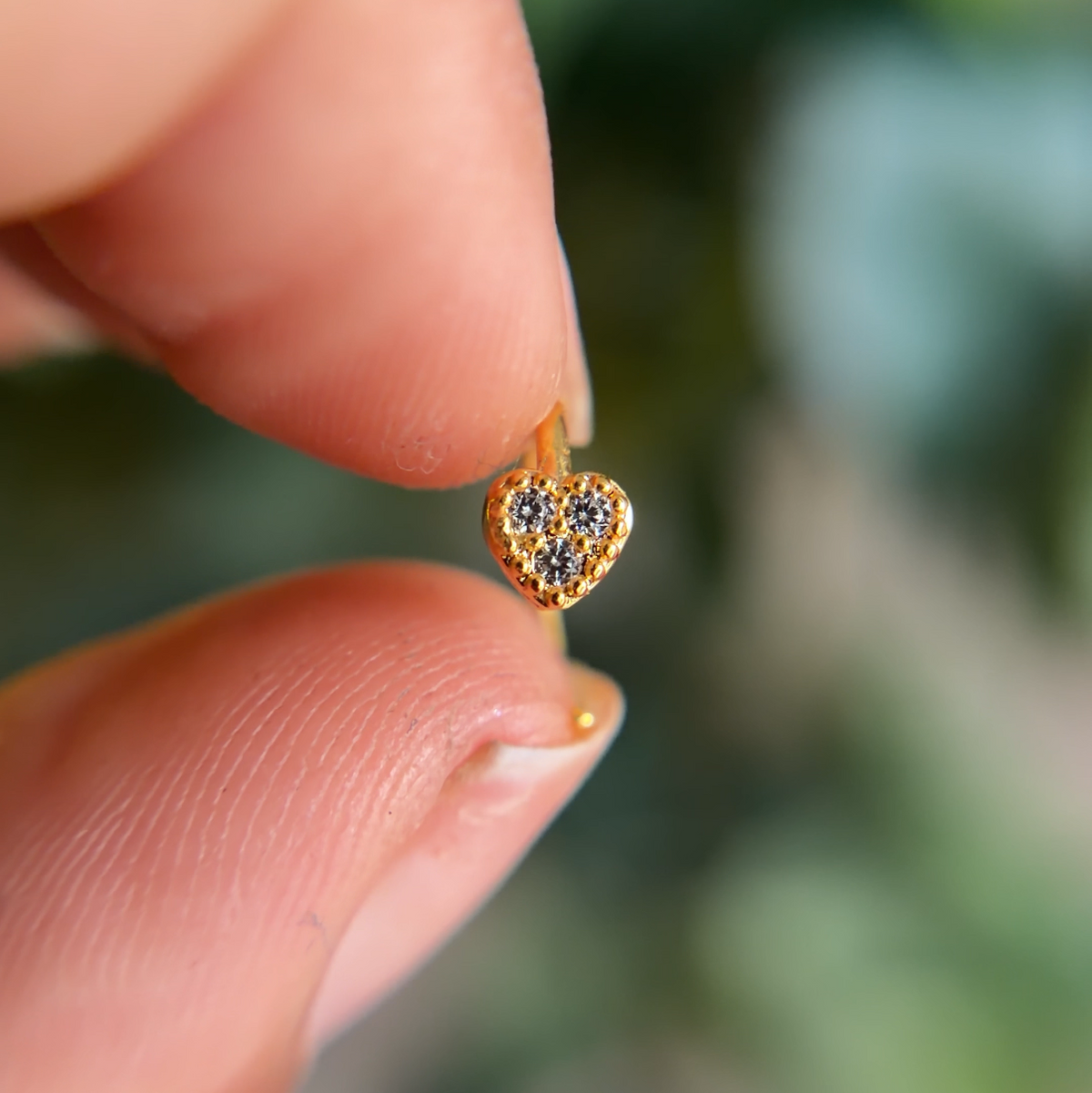 Glowbound Nosering -Antitarnish size adjustable ring